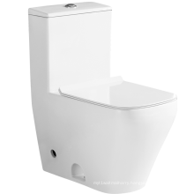 Hot Sale Siphonic S-trap WC One Piece Toilet Ceramic Flush Pipe Component Floor Mounted Modern Round Onsite Installation